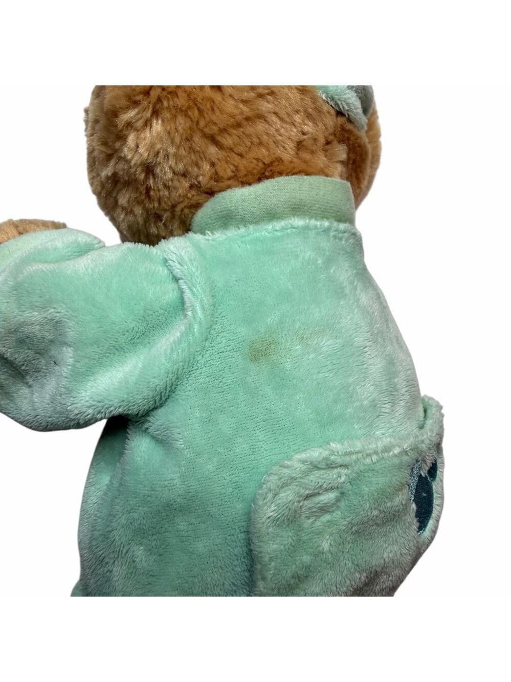 Disney Parks Bear Plush Mint Green Pajamas 14” Disneyland Walt Disney World - Picture 5 of 11